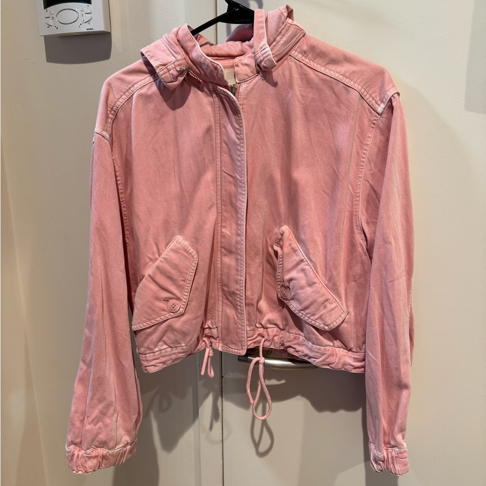 Lucky Brand Pink Utility Jacket